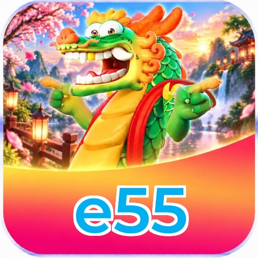 Logo e55 - Cassino Online Brasil