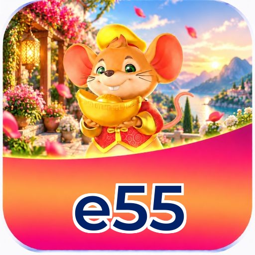 Logo e55 - Cassino Online Brasil