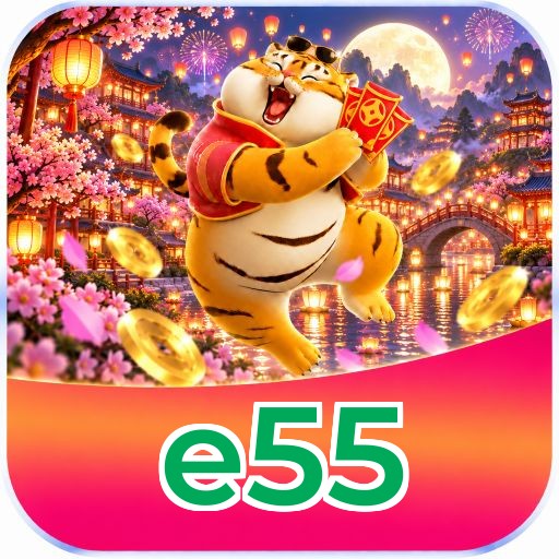 Logo e55 - Cassino Online Brasil
