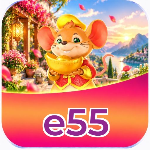Logo e55 - Cassino Online Brasil